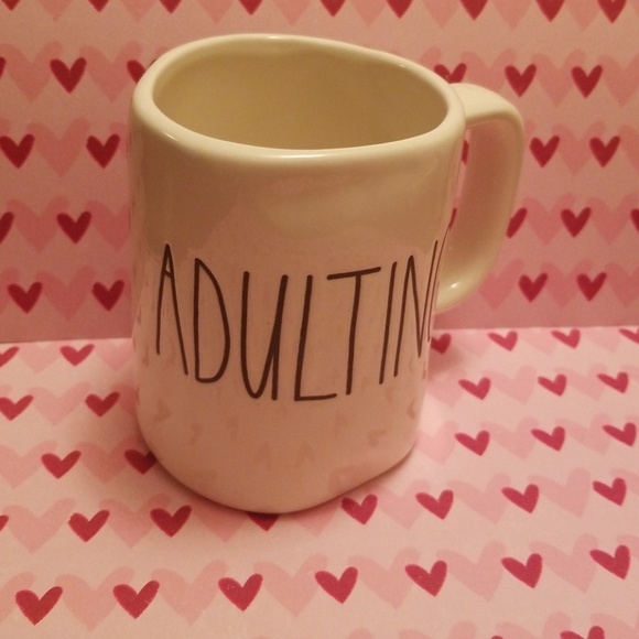 Rae Dunn Other - Brand new Rae Dunn "ADULTING" coffee mug